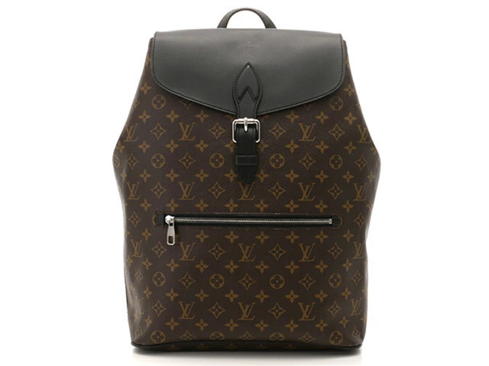 LOUIS VUITTON Backpack Monogram Macassar Brown